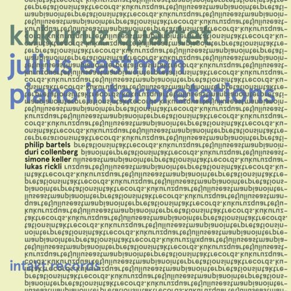 Julius Eastman - Piano Interpretations  CD